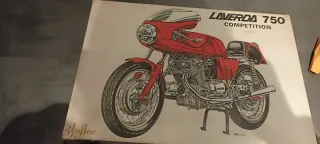 Maqueta Laverda 750 Competition Heller