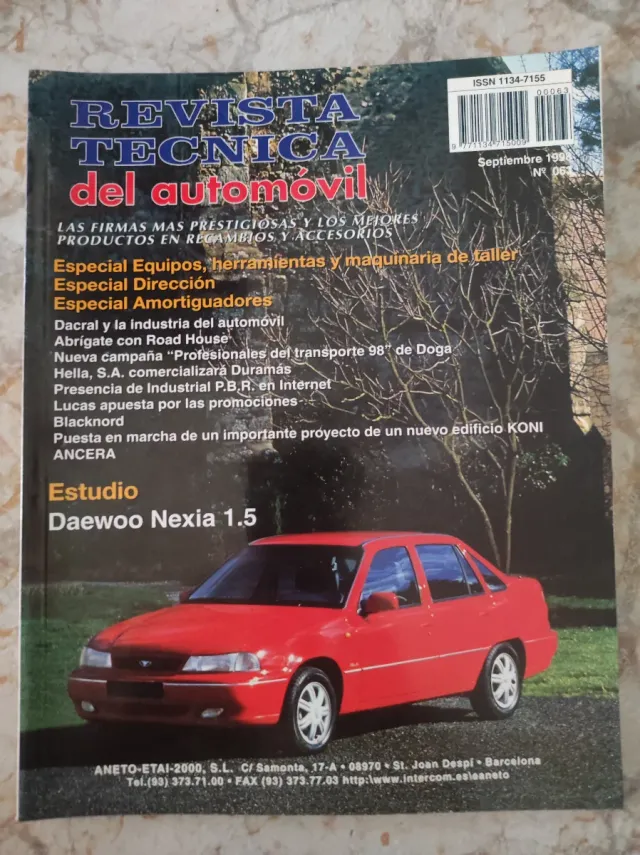Revista técnica Toyota Carina