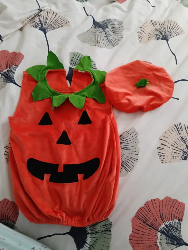 Disfraz Calabaza Bebé 18-24 Meses