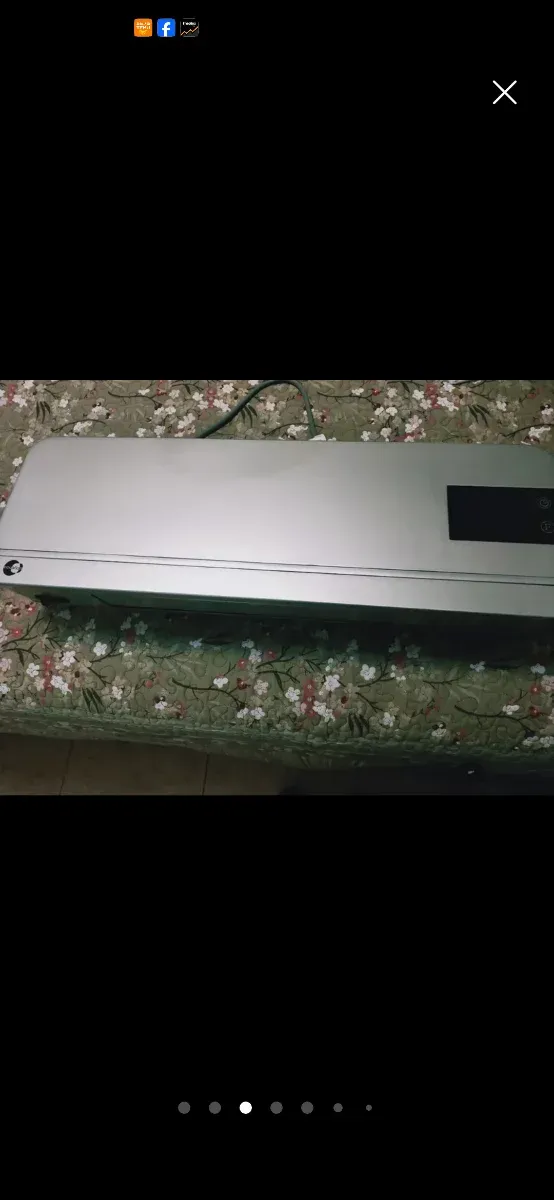 Calefactor eléctrico con mando a distancia