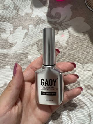 GAOY Base y Top Coat Uñas Gel Semipermanente