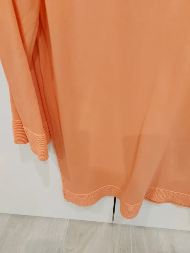 Jersey fino manga 3/4 color salmón