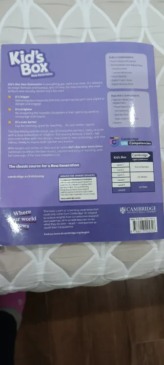 Kid's Box, New Generation, 6, English For Spani...