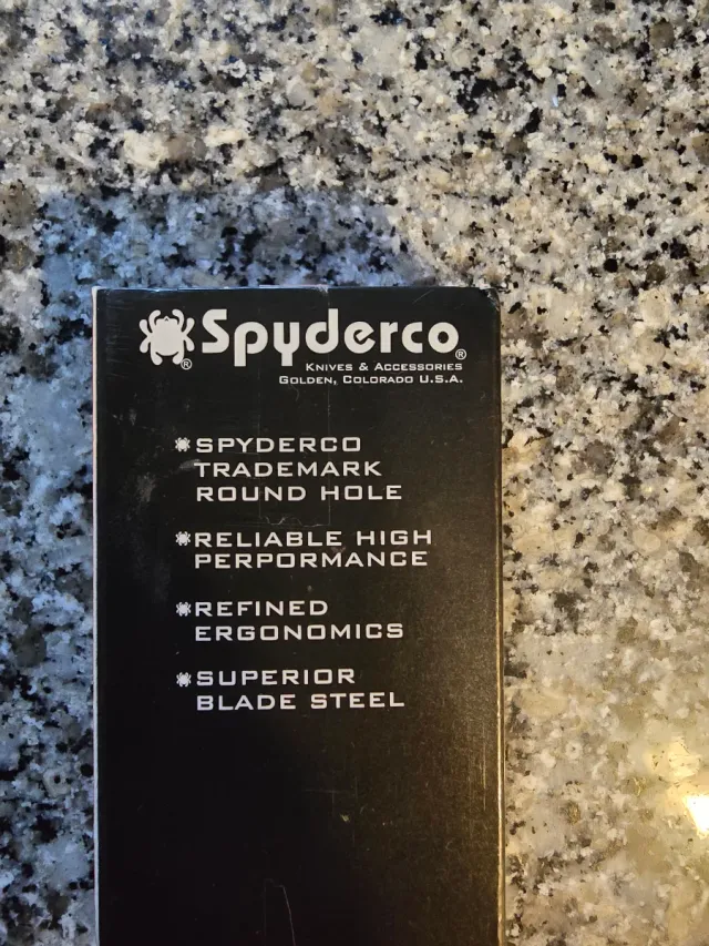 Canivete Spyderco Novo Vermelho