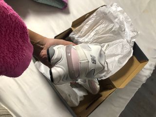 Zapatos New Balance 90/60 Talla 37 Gris