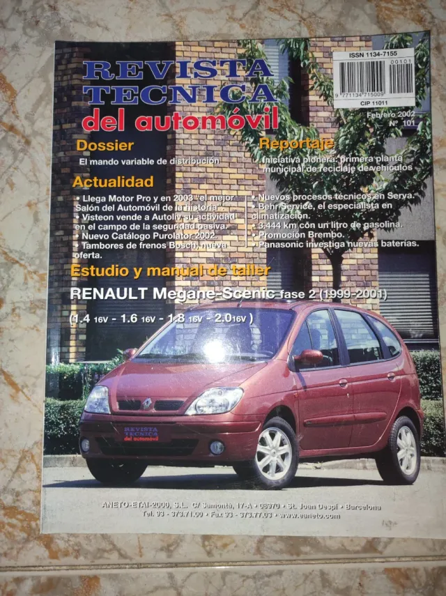 Revista técnica Renault Megane Scenic
