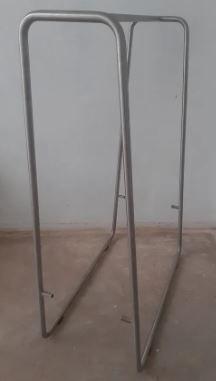 Burro ropa metálico apilable tipo Ikea