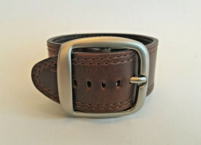 Correa Hadley-Roma 18/20mm Marrón Hebilla Plata