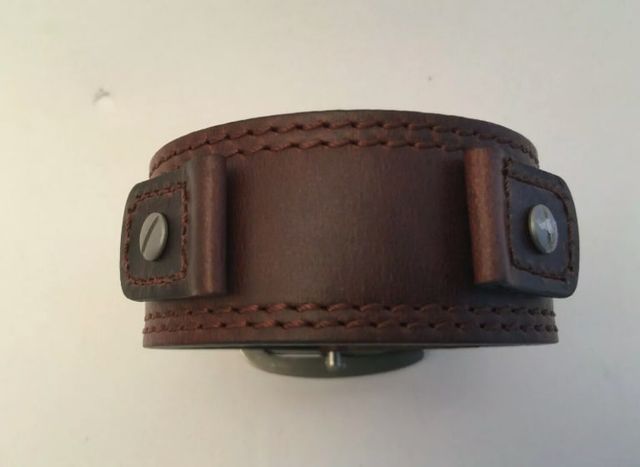 Correa Hadley-Roma 18/20mm Marrón Hebilla Plata