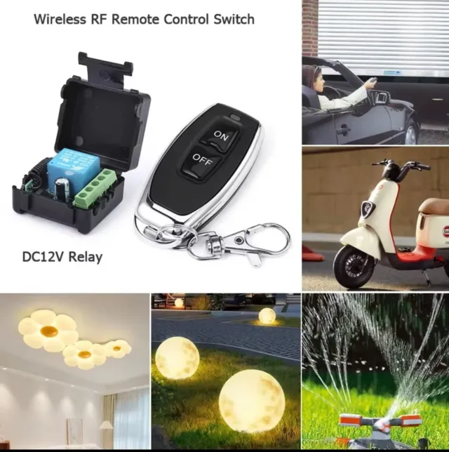 INTERRUPTOR DE CONTROL REMOTO INALÁMBRICO DE 433Mh