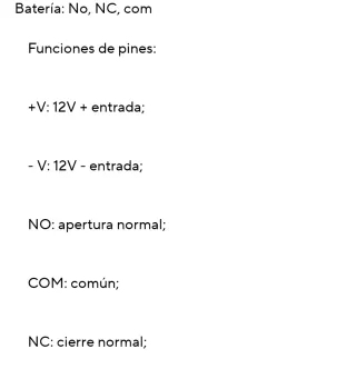 INTERRUPTOR DE CONTROL REMOTO INALÁMBRICO DE 433Mh