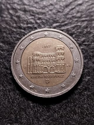 2 Euro 2017 D Germania Porta Nigra