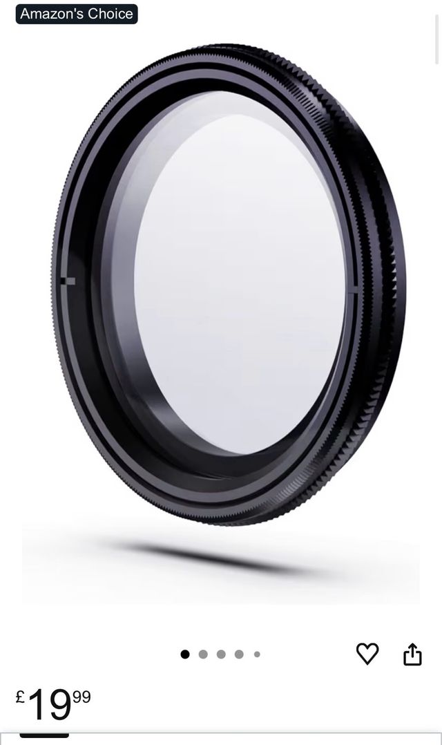 Filtro Polarizador Circular Vantrue CPL 40mm
