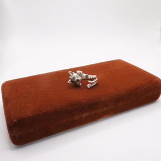 Anello Gatto Argento 925 Artigianale