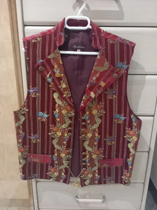 Corpiño y camisa fallero G-Llorca multicolor