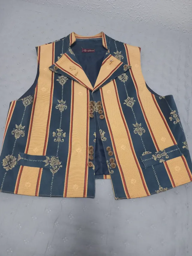 Corpiño y camisa fallero G-Llorca multicolor