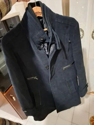 Cappotto uomo nero