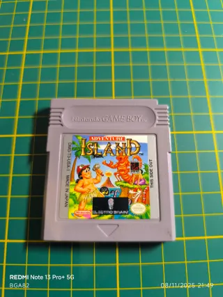 Adventure Island Game Boy Nintendo DMG-T3-USA-1