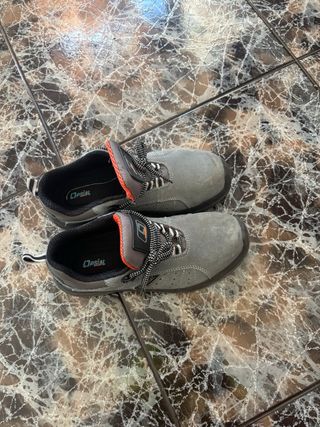 Zapatos de trabajo OPSIAL grises talla 38