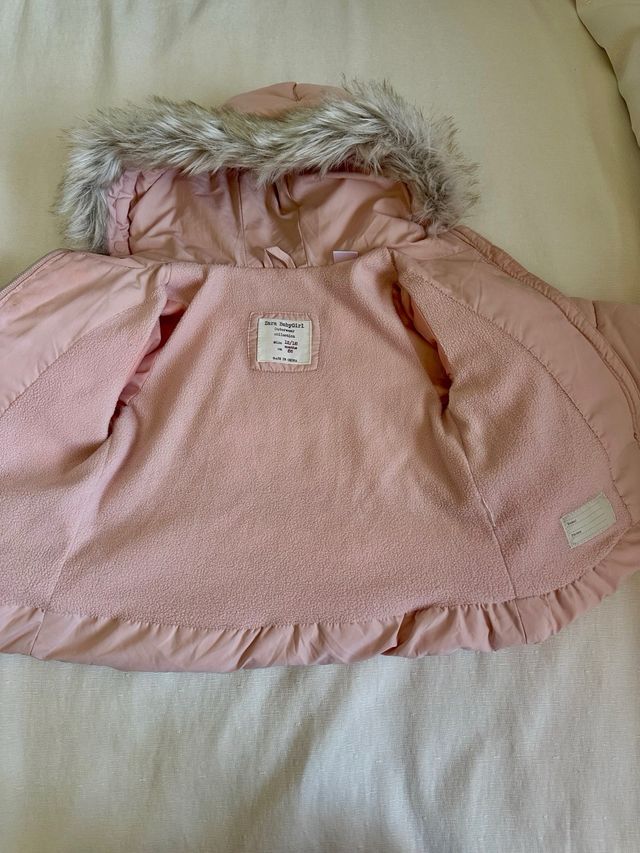 Chaquetón abrigo bebé niña 12-18 meses