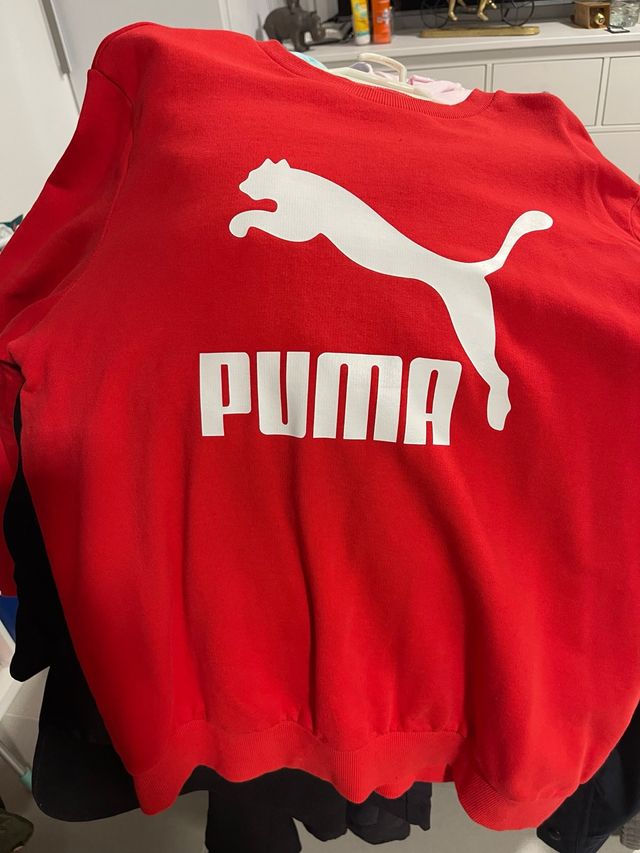 Sudadera Puma Roja