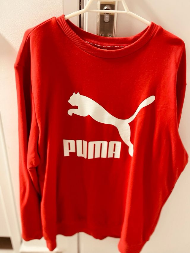 Sudadera Puma Roja