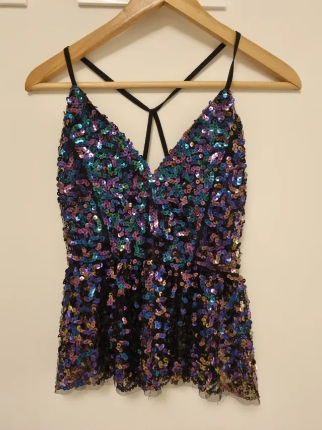 Top lentejuelas Nekane fiesta