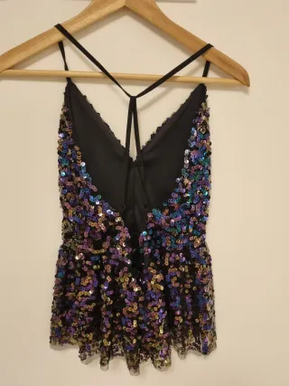 Top lentejuelas Nekane fiesta