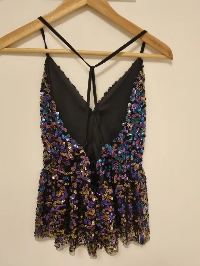 Top lentejuelas Nekane fiesta