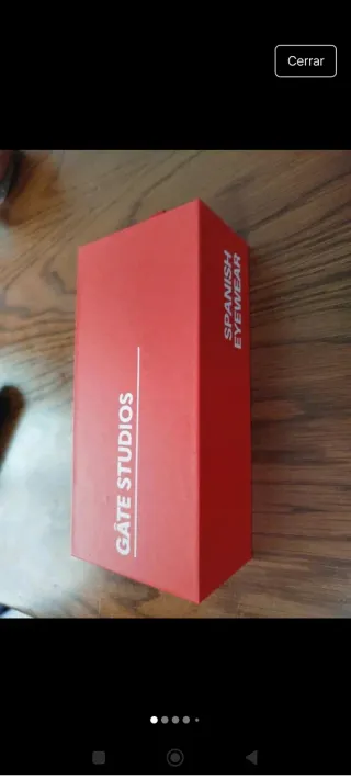 Gafas Sol Gate Studio Montura Pasta Naranja