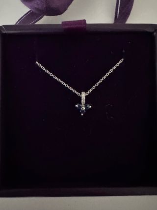 Colgante Aristocrazy Zafiro y Diamante