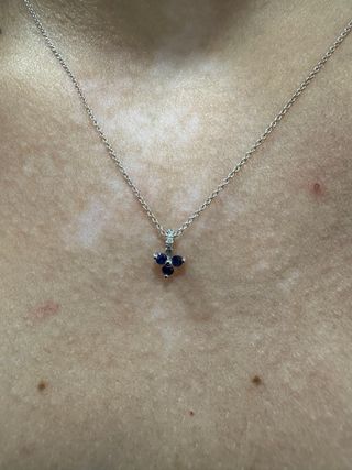 Colgante Aristocrazy Zafiro y Diamante