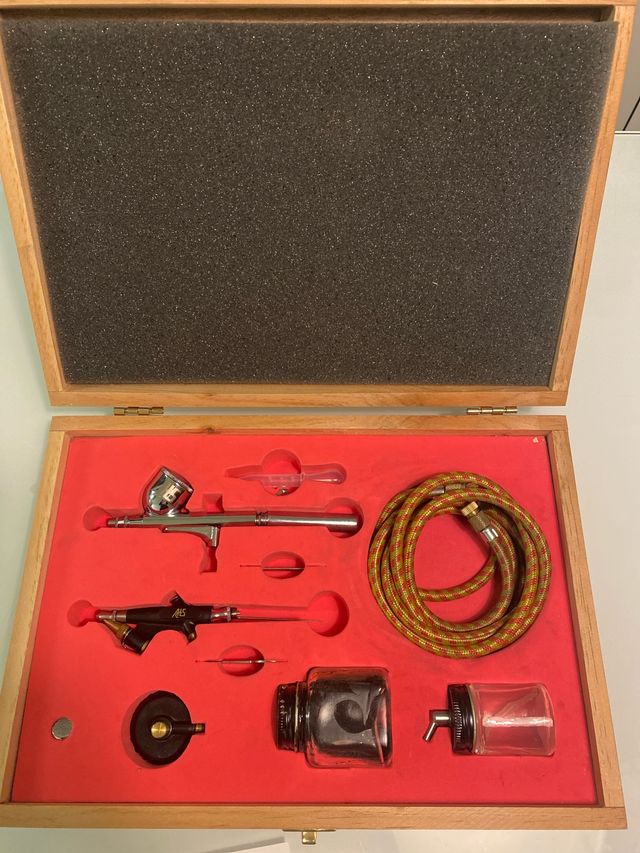 Aerógrafo Ab-300 Chaves Kit Completo