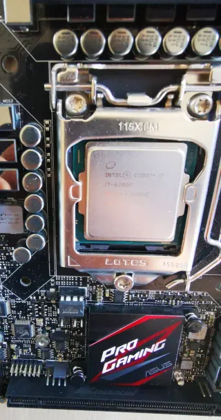 Placa Base Asus Z170I PRO GAMING + I7 6700k