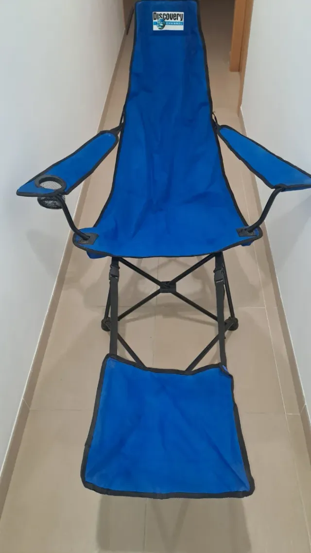 Silla plegable camping Discovery Channel