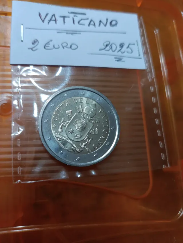 Moneta 2 Euro Vaticano 2025 introvabile