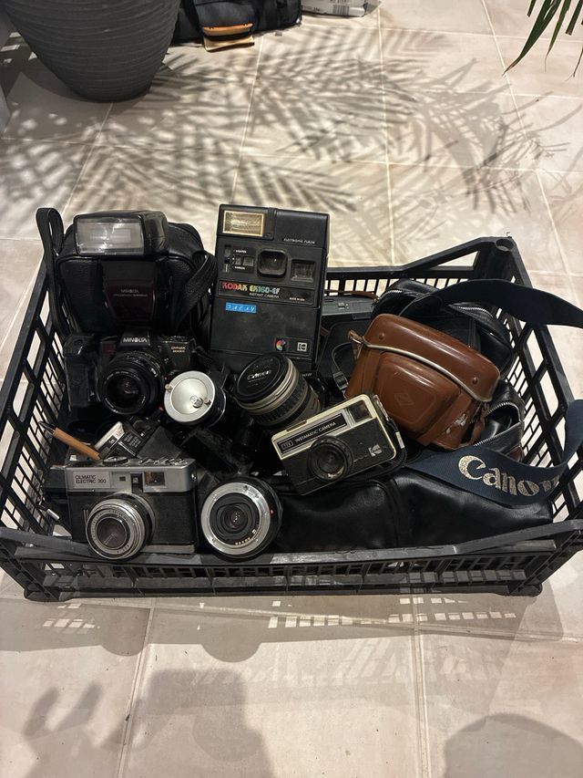 Lote Cámaras Antiguas