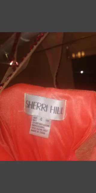 VESTIDO LARGO SHERRI HILL FIESTA/PROM T. 4 (36/38)