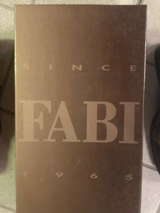 Scarpe Fabi Pelle Marrone/Nero Tg 40