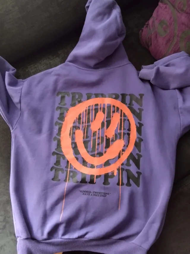 Sudadera New Yorker Morada