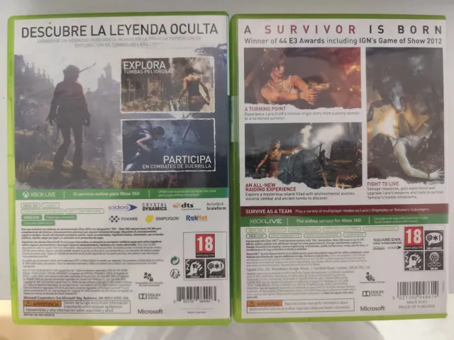 Pack Tomb Raider Xbox 360
