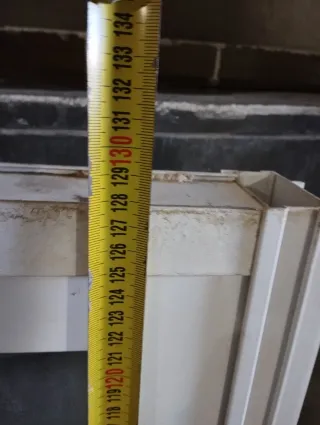 Ventana aluminio blanco