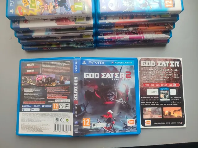 🇪🇸 God Eater 2 Rage Burst PS Vita