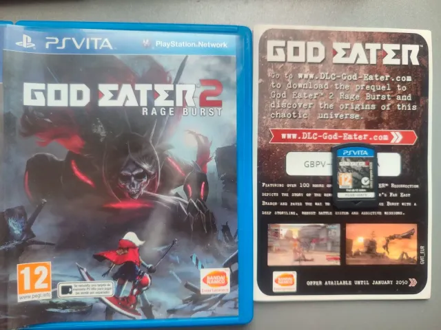 🇪🇸 God Eater 2 Rage Burst PS Vita