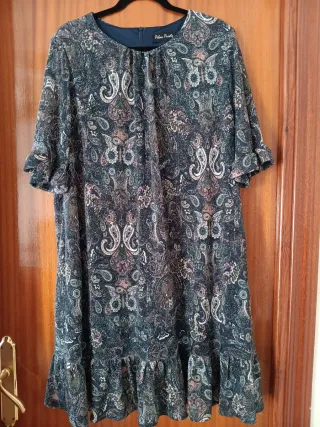 Vestido Pilar Prieto manga corta