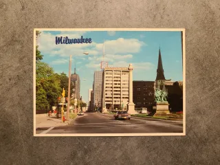LOTTO DI 7 CARTOLINE - CITTÀ DI MILWAUKEE (U.S.A.)
