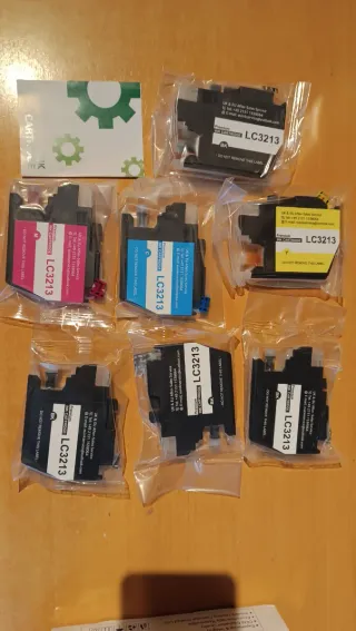 Cartucho Tinta Brother LC3213 black,blue, red,yelo