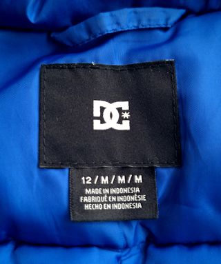 Piumino DC Shoes Square Up taglia 12 anni