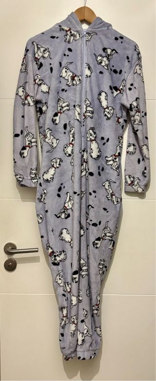 Pijama Entero Invierno Perros Dálmatas Talla S
