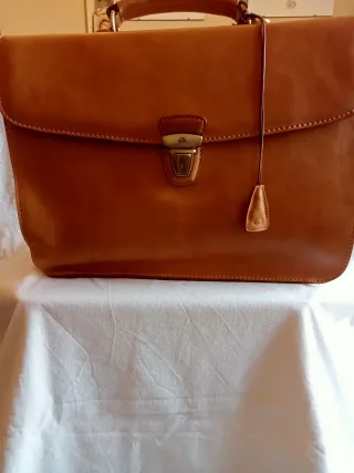 Borsa The Bridge vintage pelle marrone